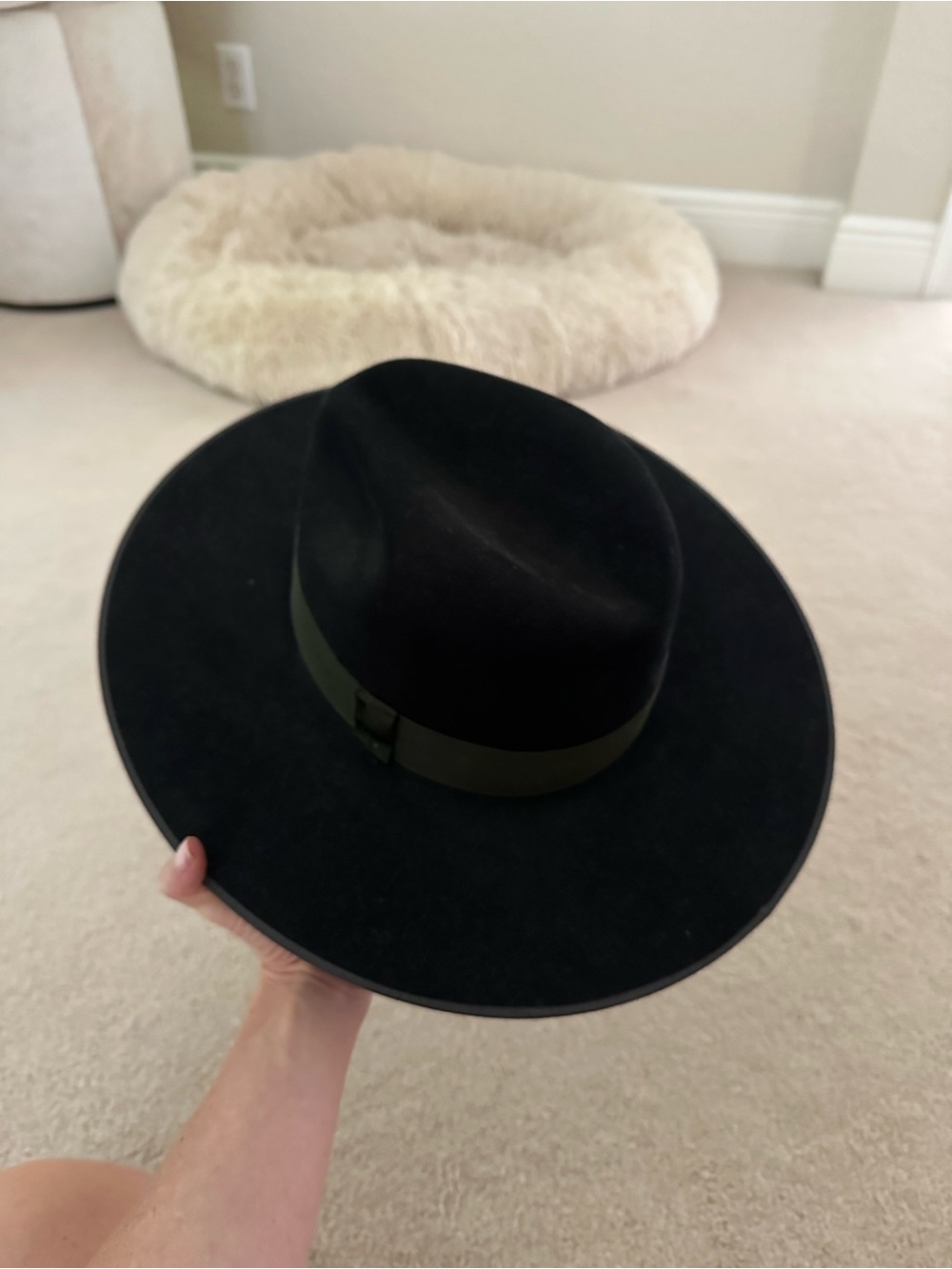 Stetson Tri City Hat Black Size 7 1/8 - Picture 5 of 10
